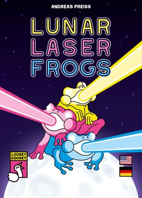 Alle Details zum Brettspiel Lunar Laser Frogs und ähnlichen Spielen
