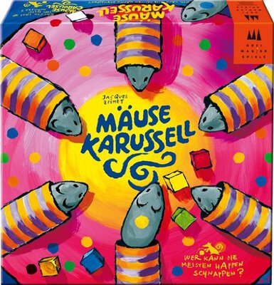 Alle Details zum Brettspiel Mäusekarussell und ähnlichen Spielen