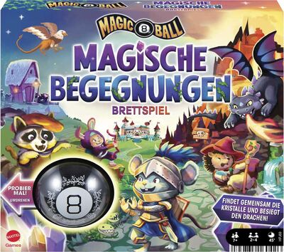 Alle Details zum Brettspiel Magic 8 Ball: Magische Begegnungen und ähnlichen Spielen