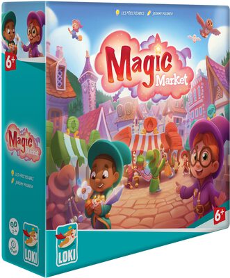 Alle Details zum Brettspiel Magic Market und ähnlichen Spielen