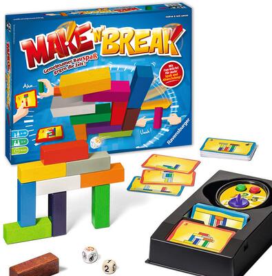 Alle Details zum Brettspiel Make 'n' Break und ähnlichen Spielen