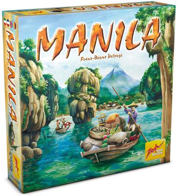 Alle Details zum Brettspiel Manila und ähnlichen Spielen