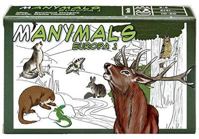 Alle Details zum Brettspiel Manimals: Europa 1 und ähnlichen Spielen