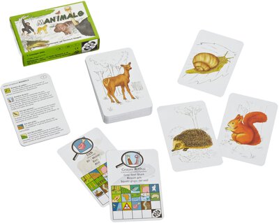 Alle Details zum Brettspiel Manimals und ähnlichen Spielen