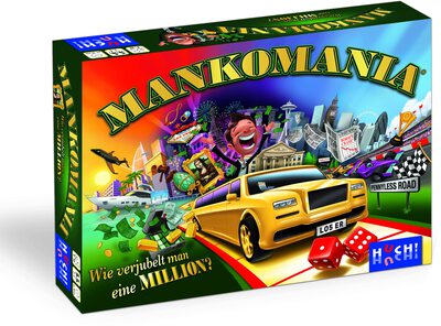 Alle Details zum Brettspiel Mankomania und ähnlichen Spielen
