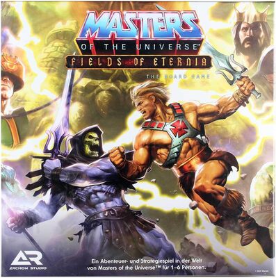 Alle Details zum Brettspiel Masters of The Universe: Fields of Eternia The Board Game und ähnlichen Spielen