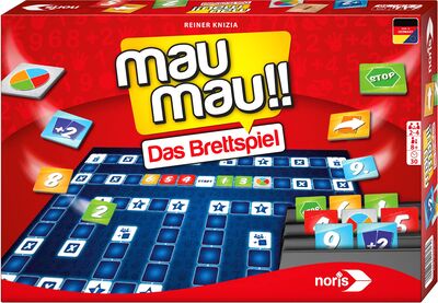 Alle Details zum Brettspiel mau mau!! Das Brettspiel und ähnlichen Spielen
