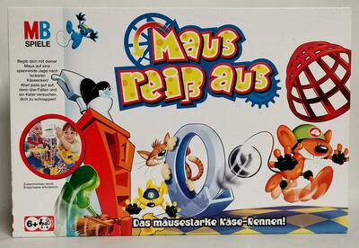 Alle Details zum Brettspiel Maus reiß aus / Fang die Maus Spiel (1963er Version) und ähnlichen Spielen