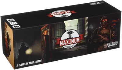 Alle Details zum Brettspiel Maximum Apocalypse und ähnlichen Spielen