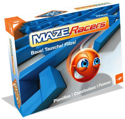 Alle Details zum Brettspiel Maze Racers - Baue! Tausche! Flitze! und ähnlichen Spielen