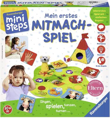 Alle Details zum Brettspiel Mein erstes Mitmach-Spiel und ähnlichen Spielen
