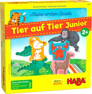 Alle Details zum Brettspiel Meine ersten Spiele: Tier auf Tier Junior und ähnlichen Spielen