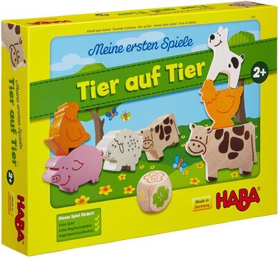 Alle Details zum Brettspiel Meine ersten Spiele: Tier auf Tier und ähnlichen Spielen