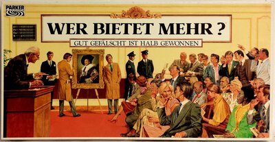 Alle Details zum Brettspiel Meisterwerke / Wer bietet mehr? und ähnlichen Spielen