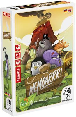 Alle Details zum Brettspiel Memoarrr! (Deutscher Kinderspielpreis 2018 Gewinner) und ähnlichen Spielen