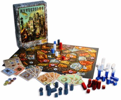 Alle Details zum Brettspiel Metropolys und ähnlichen Spielen