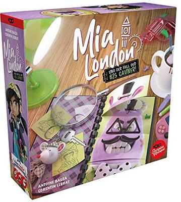 Alle Details zum Brettspiel Mia London und der Fall der 625 Gauner und ähnlichen Spielen