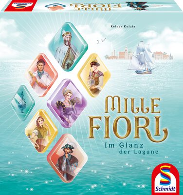 Alle Details zum Brettspiel Mille Fiori - Im Glanz der Lagune und ähnlichen Spielen