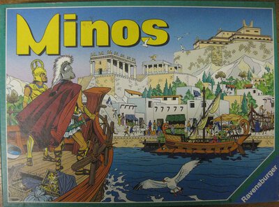 Alle Details zum Brettspiel Minos und ähnlichen Spielen
