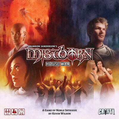 Alle Details zum Brettspiel Mistborn: House War und ähnlichen Spielen