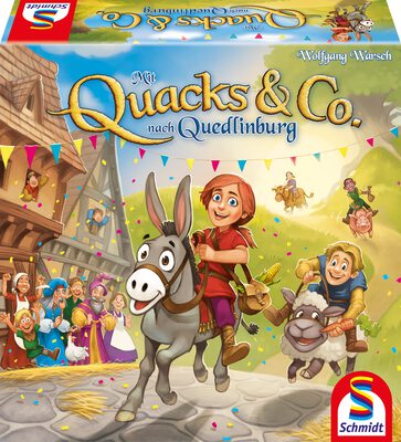 Alle Details zum Brettspiel Mit Quacks & Co. nach Quedlinburg und ähnlichen Spielen