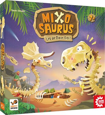 Alle Details zum Brettspiel Mixosaurus - Leg die Dinos frei und ähnlichen Spielen