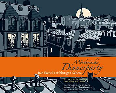 Alle Details zum Brettspiel Mörderische Dinnerparty: Das Rätsel der blutigen Schere und ähnlichen Spielen