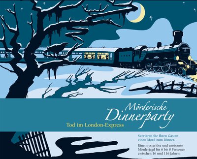 Alle Details zum Brettspiel Mörderische Dinnerparty: Tod im London-Express und ähnlichen Spielen