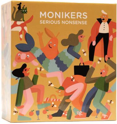 Alle Details zum Brettspiel Monikers: Serious Nonsense (Erweiterung) und ähnlichen Spielen