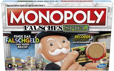 Alle Details zum Brettspiel Monopoly: Falsches Spiel und ähnlichen Spielen