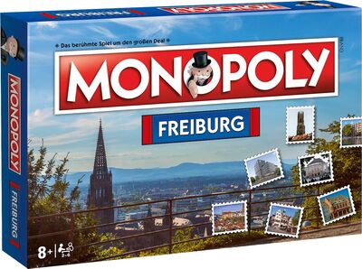 Alle Details zum Brettspiel Monopoly: Freiburg und ähnlichen Spielen
