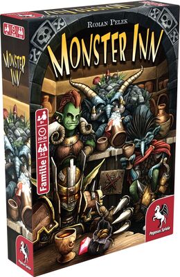 Alle Details zum Brettspiel Monster Inn und ähnlichen Spielen