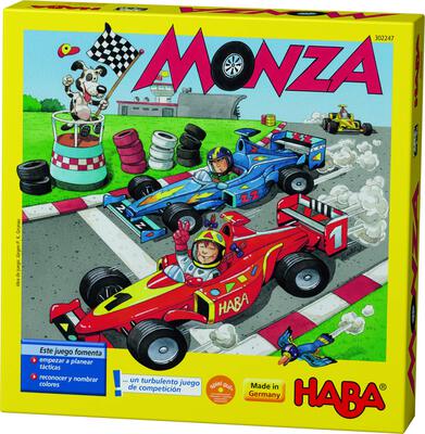 Alle Details zum Brettspiel Monza und ähnlichen Spielen