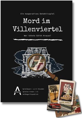 Alle Details zum Brettspiel Mord im Villenviertel: Wer tötete Edith Krause? und ähnlichen Spielen