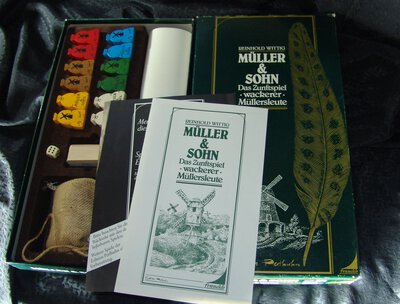 Alle Details zum Brettspiel Müller & Sohn und ähnlichen Spielen