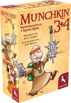 Alle Details zum Brettspiel Munchkin 3+4 und ähnlichen Spielen