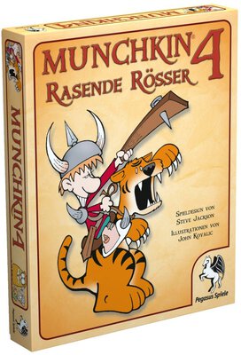 Alle Details zum Brettspiel Munchkin 4: Rasende Rösser und ähnlichen Spielen