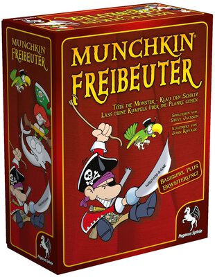 Alle Details zum Brettspiel Munchkin Freibeuter und ähnlichen Spielen
