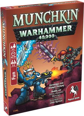 Alle Details zum Brettspiel Munchkin Warhammer 40,000 und ähnlichen Spielen
