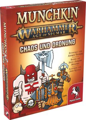 Alle Details zum Brettspiel Munchkin Warhammer: Age of Sigmar – Chaos & Ordnung (Erweiterung) und ähnlichen Spielen