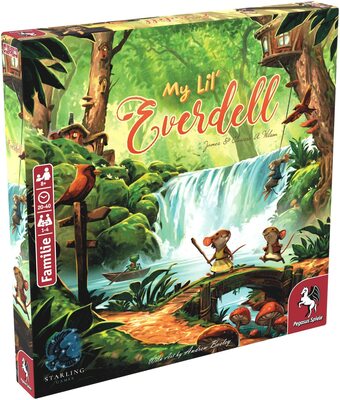 Alle Details zum Brettspiel My Lil' Everdell und ähnlichen Spielen