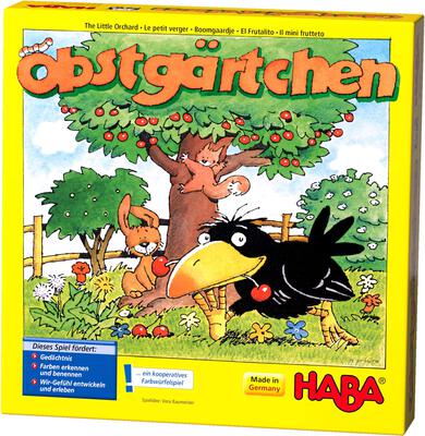 Alle Details zum Brettspiel Obstgärtchen und ähnlichen Spielen
