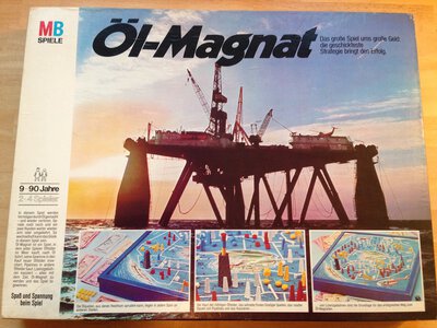 Alle Details zum Brettspiel Öl-Magnat und ähnlichen Spielen