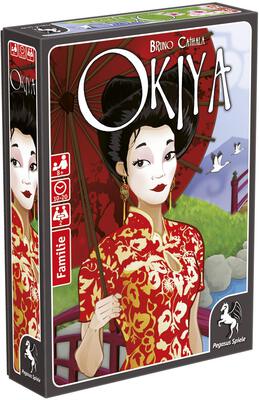 Alle Details zum Brettspiel Okiya und ähnlichen Spielen