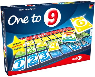 Alle Details zum Brettspiel One to 9 und ähnlichen Spielen