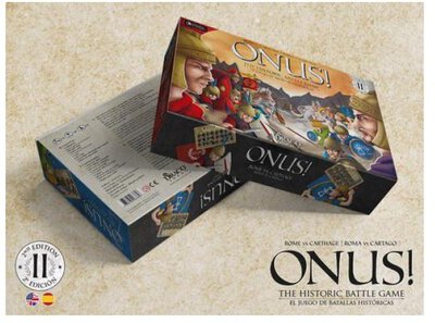 Alle Details zum Brettspiel ONUS! Rome Vs Carthage und ähnlichen Spielen