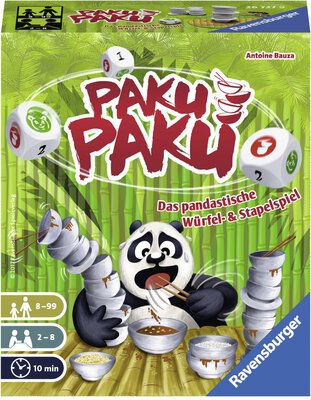 Alle Details zum Brettspiel Paku Paku und ähnlichen Spielen