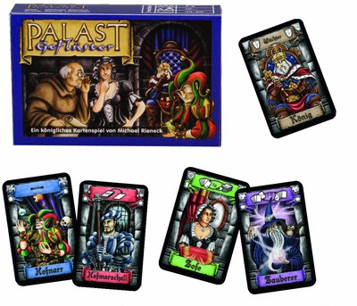 Alle Details zum Brettspiel Palastgeflüster und ähnlichen Spielen