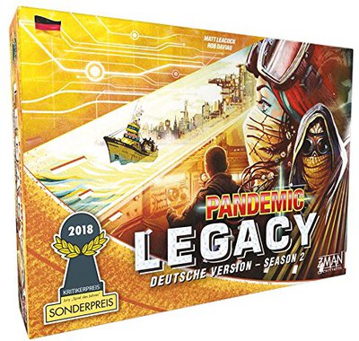 Alle Details zum Brettspiel Pandemic Legacy: Saison 2 und ähnlichen Spielen