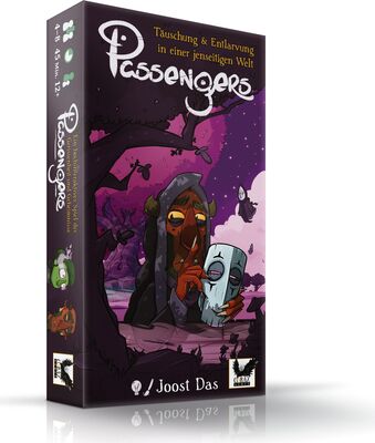 Alle Details zum Brettspiel Passengers - Täuschund und Entlarvung in einer jenseitigen Welt und ähnlichen Spielen